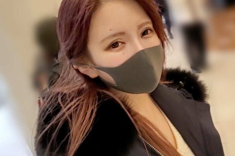 【無許可中出し】某有名美容室ハーフ系美人スタイリストまさかの淫乱。デートからの2回中出しホテルSEX