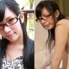 極端に男性経験が少ないメガネ人妻がのめり込む中出しSEX